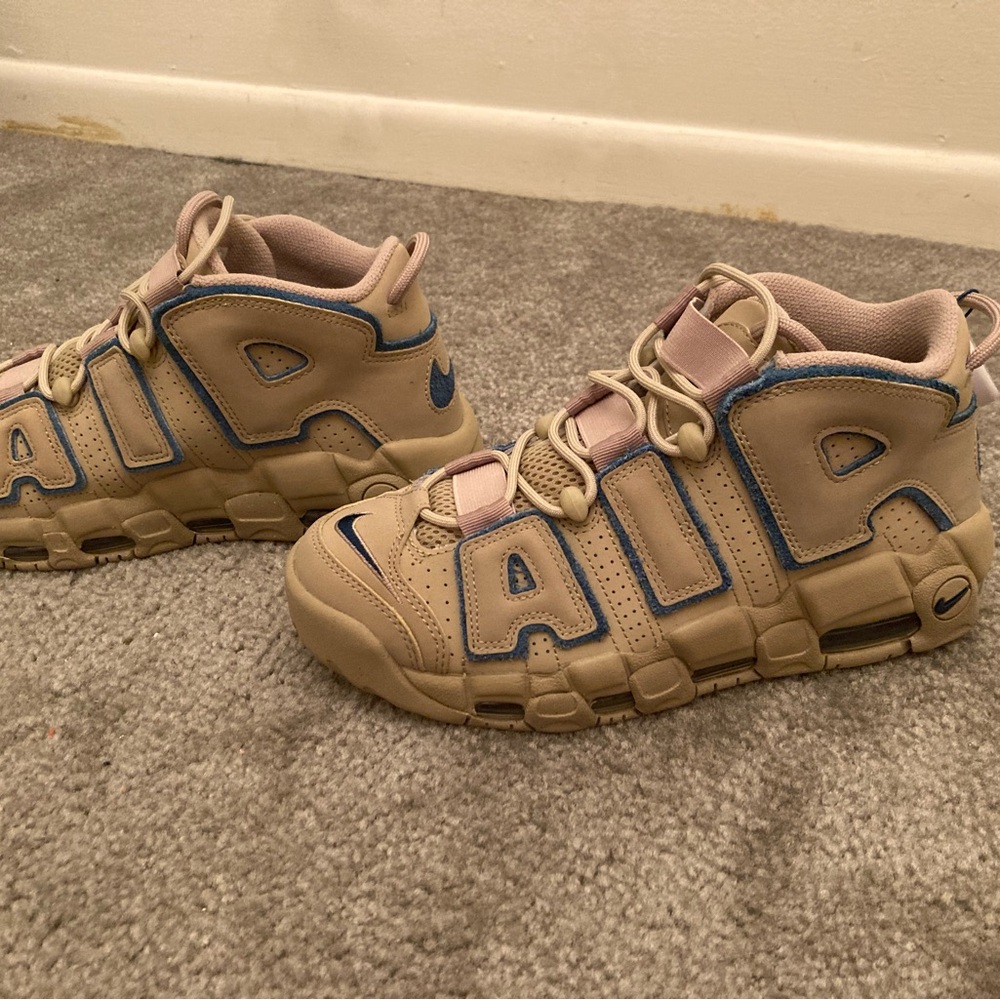 Nike Kids Sneakers - Tan and Blue